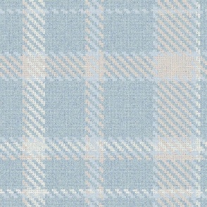Woolen Flannel Tweed Plaid Fabric 