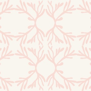 coral reef pattern geo light pink