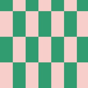 Rectangles - Pink and Green