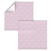 Icey Leaf Prints Baby Pink Small