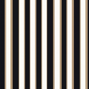 Sophisticated Black, White, and Beige Striped Pattern