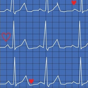 EKG Heartbeat Large -4 inch