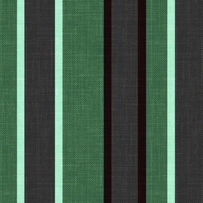  simple striped textured pattern. Gray, green vertical stripes.