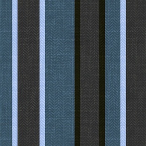 simple striped textured pattern. Gray, blue denim vertical stripes.