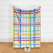 Colorful Happy Plaid In Vibrant Colors - XL