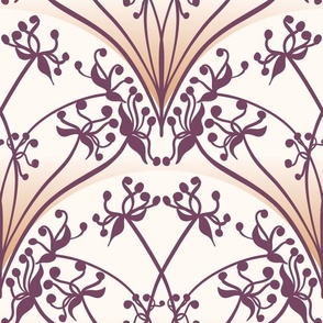 Anya Art Deco Arches in the .. Colour way from the Japanese Anemone Collection 