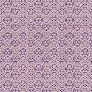 Purple skulls - Small scale