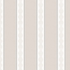 Chatham Stripe, Medium, Natural on White 