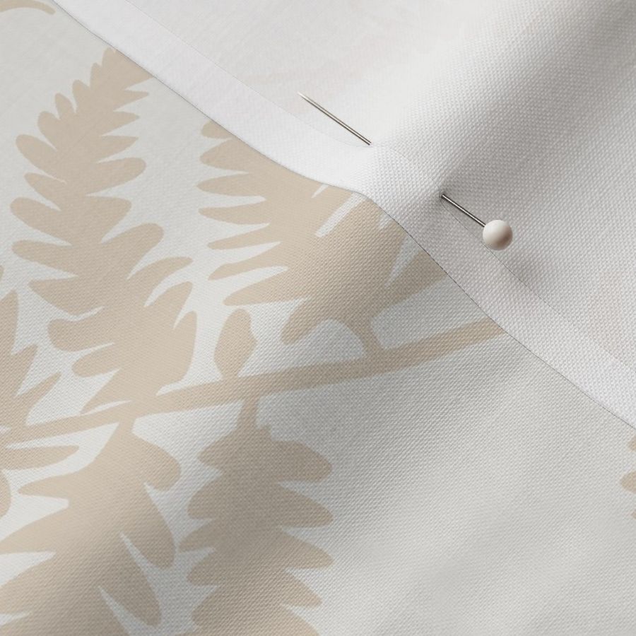 Fern Forest - 3283 jumbo // neutral beige