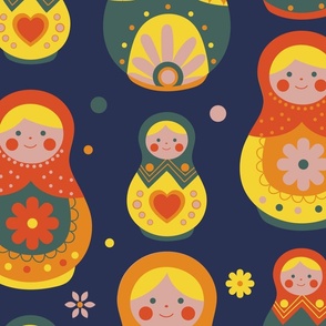 Russian dolls - Large scale