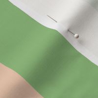 Elegant Stripes: Green and Beige Harmony