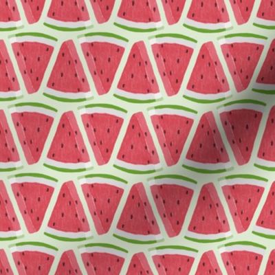 Watermelon Slices Pattern | Watermelons | Summer Fruit | Fruits | Food | Pink and Green |