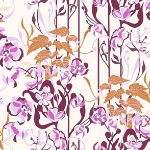 Musical Melodies in the Ginger Beer Colour way from the Japanese Anemone Collection 