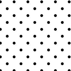 Small Black and White Dot
