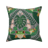 Big Froggy Foliage Fiesta with lots of Green and Grey Colour and Texture