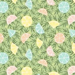 Small - Pastel Citrus Whimsy