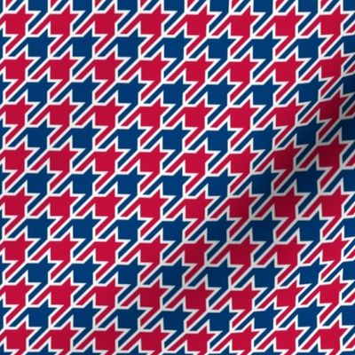 Houndstooth ★ Red White and Blue