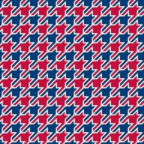 Houndstooth ★ Red White and Blue