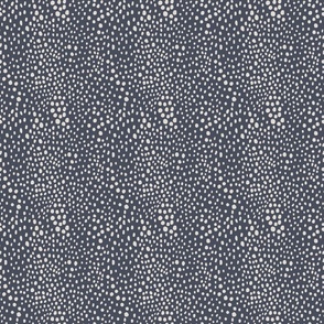 Navy Dots Coordinate Small Scale
