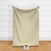 Subtle Overlapping Polka Dots in Beige