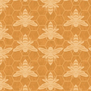 Bees and Honeycomb (large)
