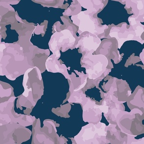 LARGE Lilac Symphony in watercolor