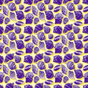 Purple Sea shells