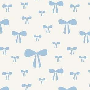 Baby blue bows 