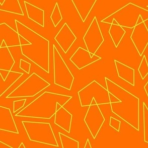 rhombus orange