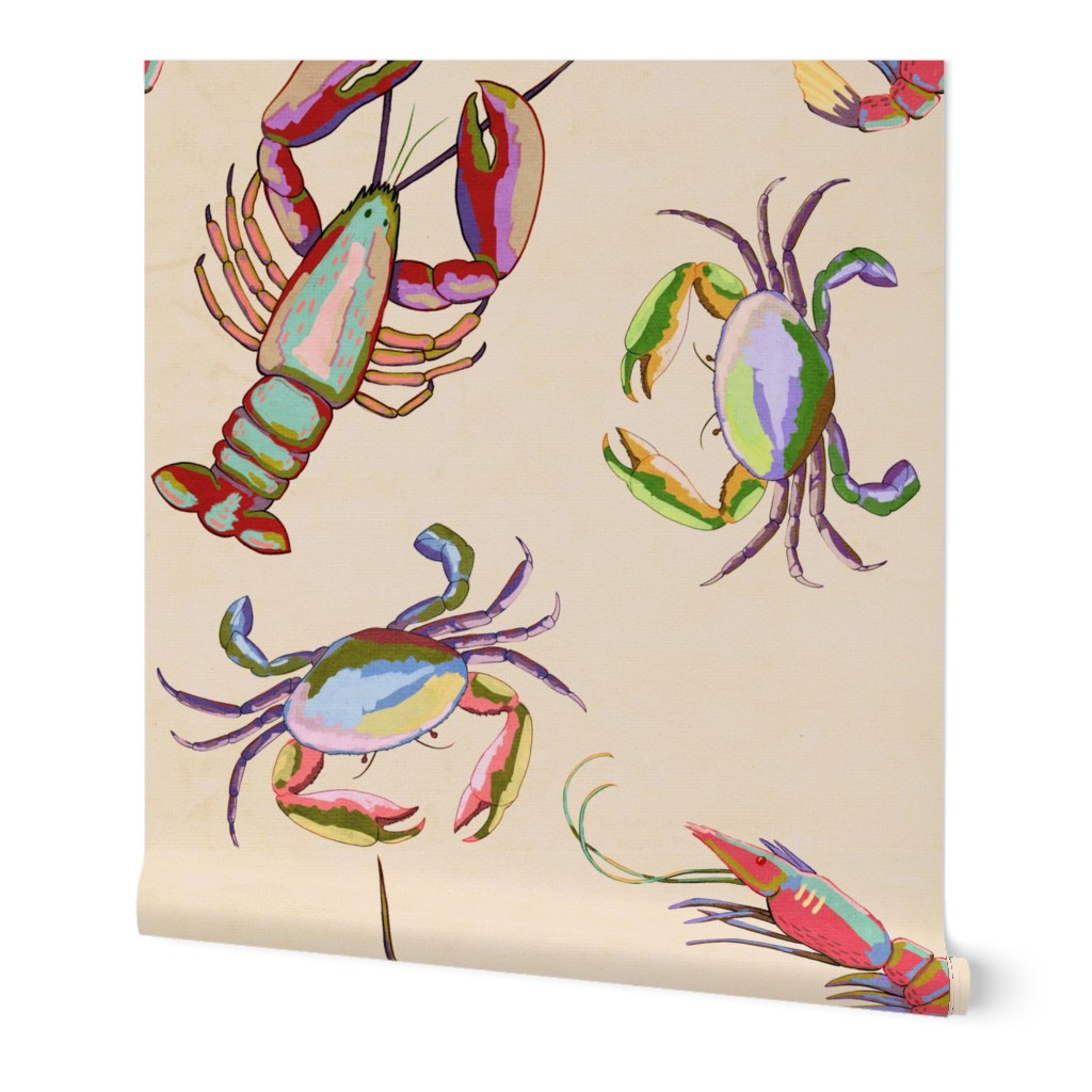 Crustaceans -Lobster, shrimp, crab