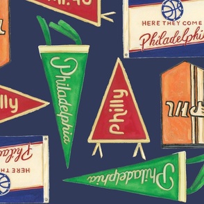 Philly Flags Navy