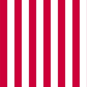 Large Fourth of July Vertical Stripe Old Glory red, USA patriotic, red and white