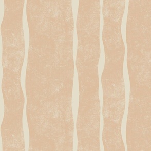 (medium) Wabi Sabi Japandi textured Minimalism beige honey peach