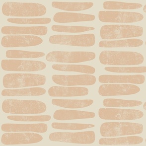 (medium) Wabi Sabi Japandi textured Minimalism beige honey peach