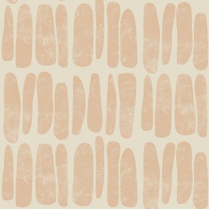 (medium) Wabi Sabi Japandi textured Minimalism beige honey peach