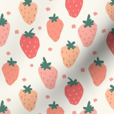 Strawberry pattern 6x6