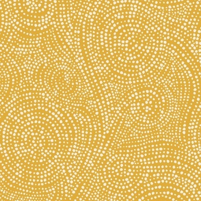 Mosaic minimalism- medium gold 