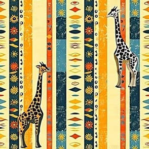 Giraffe Tribal Stripes 3