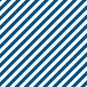 Diagonal Stripe Navy