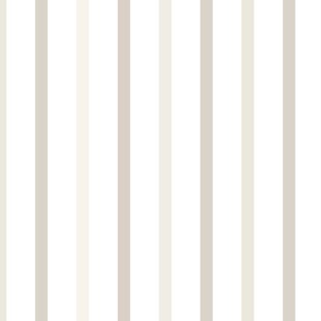 Neutral Stripes - Geometric - Minimalist - Monochromatic - Earthy - Classic - Traditional - Neutral Colors - Beige - Cream - Vertical Lines - Vertical Stripes - Timeless