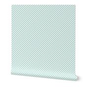 Diagonal Stripe Mint