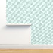 Diagonal Stripe Mint