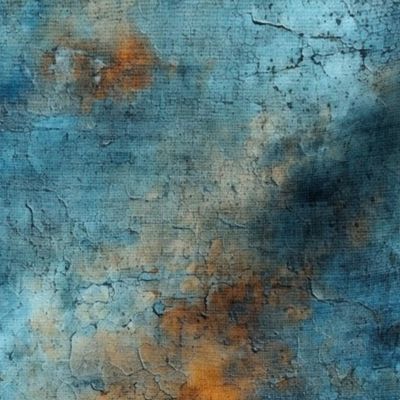 Blue Copper grunge Leather Texture