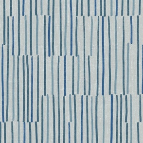 Brush Strokes-blue