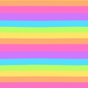 Rainbow Stripes Pastel