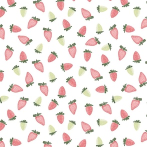 Wild Strawberries - pink and green toss