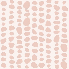 small scale pebble stripes blush pink