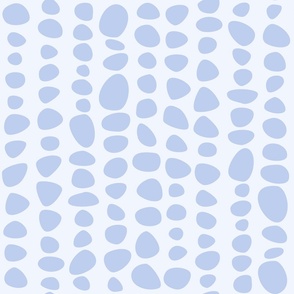 pebble stripes blue on pale blue