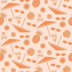 Summer Fun Theme in Orange