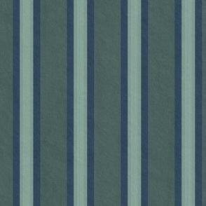 French Provincial Stripes Woodlawn Green Medium 